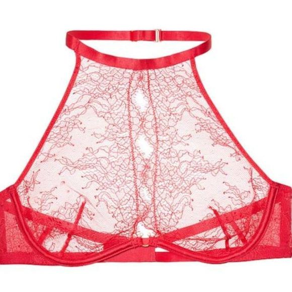 Victoria's Secret Sexy High Neck Unlined Bra NWT - Picture 2 of 6